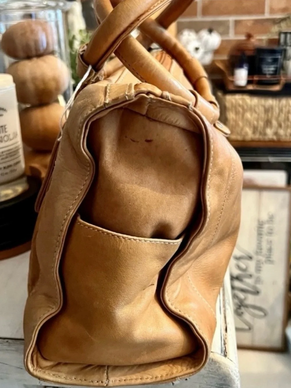 Vintage Butter Soft Leather NorthStyle Handbag